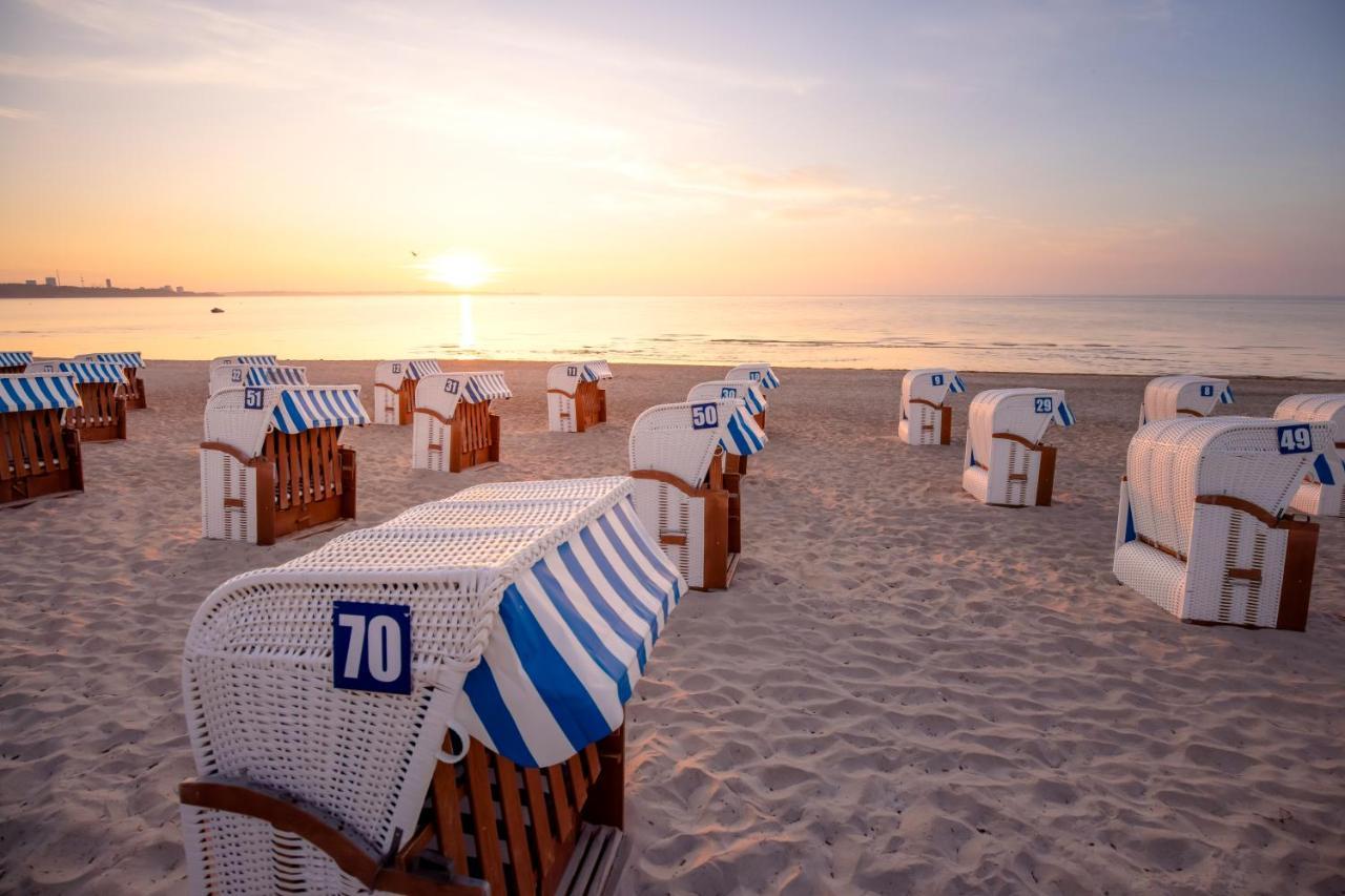 Meertraum Premium Wohnung Mit 3 Zimmern, 250M Zum Strand Scharbeutz Kültér fotó